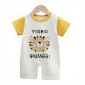 I Love Daddy&Mummy Baby Body Suit Pure Cotton Summer Short Sleeve Hardcover Creeper Boy Girl Clothes Newborn 3-36m. 