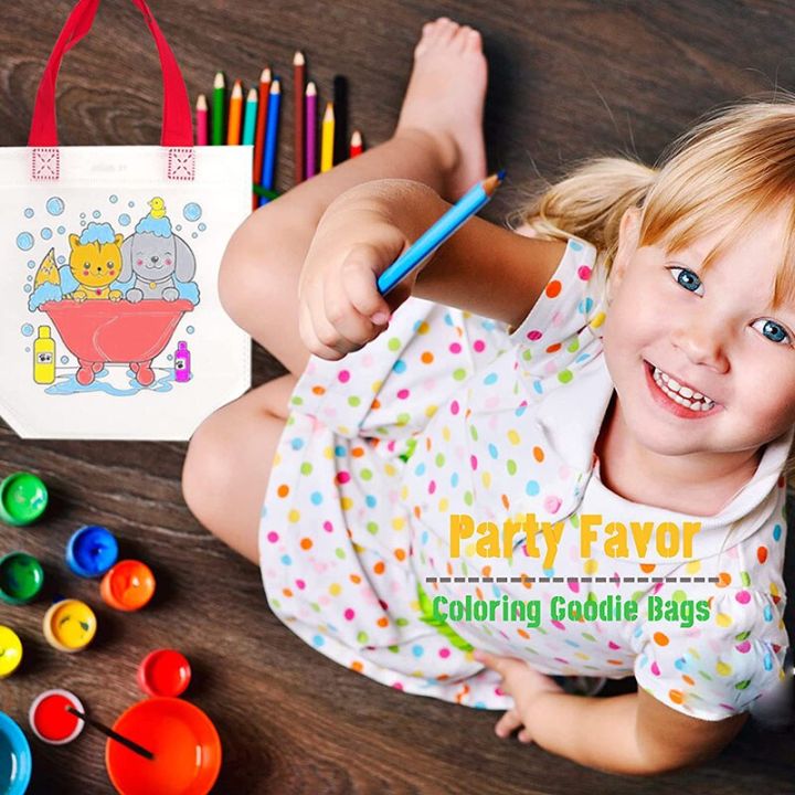 Creative%20DIY%20Graffiti%20Bags%20Both%20Sides%20Coloring%20Handmade%20Painting%20Non-Woven%20Bag%20Markers%20Kids%20Art%20Crafts%20Color%20Filling%20Drawing%20Toy%20-%20Image%204