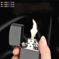 Zippo Lighter with - Black Matte. 