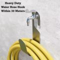 Durable Stainless Steel Garden Hose Holder Hanging Heavy Duty Hose Hanger Within 30m Sturdy Hose Storage Rack For Home Garden Yard. 