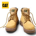【ETOP】Caterpillar Thick Cattle Leather Crystal Sole High-end Classic Yellow Boots. 