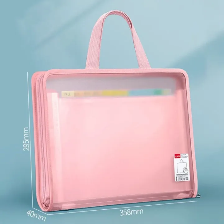New%20PET%20Document%20Storage%20Pouch%2013%20Layer%20Transparent%20Transparent%20File%20Bag%20Thickened%20Portable%20Data%20Storage%20Bag%20School%20Office%20Supplies%20-%20Image%202