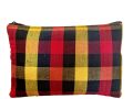Padded double zipped purse. 