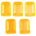 15 Packs Battery Holder Dock Mounts for 20V 60V Battery, Wall Panel Shelf Belt Clip Storage Organizer Protector. 