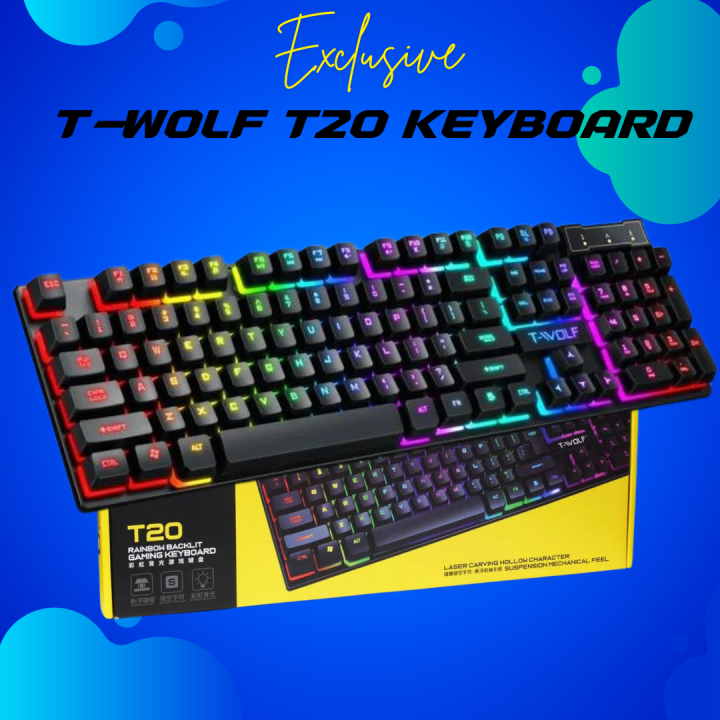 RGB%20Gaming%20Keyboard%20T%20WOLF%20T20%20USB%20Wired%20LED%20Rainbow%20Backlit%20Gamers%207%20Colors%20Lighting%20Keyboard%20-%20Image%204