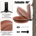 Large Capacity Durable Removable Creative Outdoor Adjustable Bird Feeder Pet Water Feeder Bird Food Trays Bird Bath Bowl. 