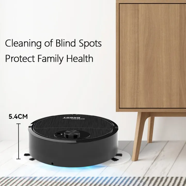 (Black)Household%20Sweeping%20Robot%20Low%20Noise%20Sweeping%20Vacuum%20Cleaner%20Cleaning%20Brush%20Fiber%20Mop%20Hair%20Quick%20Cleaning%20-%20Image%202