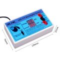 Digital LED backlight tester adjustable current and voltage maintenance assistance. 