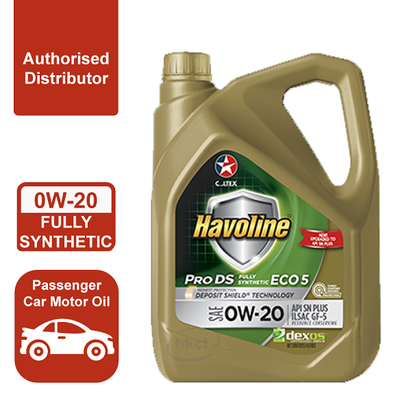 Caltex Havoline 0w-20 4L Fully Synthetic