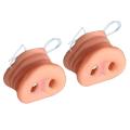 2020 Hot Deals 2 Pcs Simulation Pig Nose With With Elastic Band Animal Costume Mask Holloween Party Prop Halloween Costumes. 