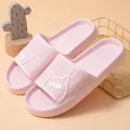 【WEJA】Women Slippers 2023 Summer Soft Sole Cloud Beach Slipper Thick Platform Sandals Women Korean Eva Slippers Couple Home Flip Flops. 
