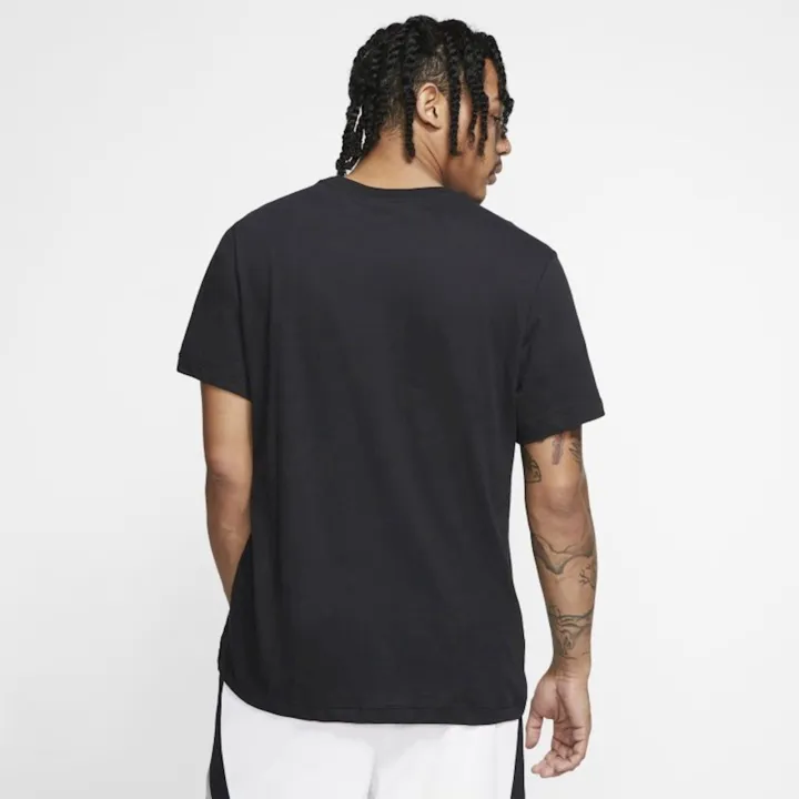 Jordan%20Crew%20Neck%20White%20T%20shirt%20for%20men%20-%20Black%20-%20Image%205