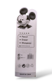 All-In-One Princess Mickey Mouse Cars Pencil Set (Two Pencils, Eraser, Sharpener). 