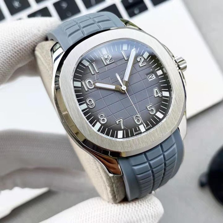【ZOSR】for Men New Square Nautilus Series Men's Watch Fashion Classic Silicone Watch in Stock Waterproof Calendar Watch