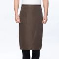 Chef Apron Back Kitchen Chef Apron Half Body Men's Hotel Restaurant Restaurant Kitchen Work Wear Short Work Clothes Thick Apron. 