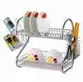 Table top dish rack (sleek). 