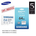 Samsung Class 10 EVO Plus Micro SDXC UHS-1 UHS-3 64GB 128GB 256GB 512GB Genuine Memory Card TF Card. 