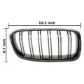 Gloss Black Car Front Kidney Grille Grill for-BMW 3 Series F30 F31 F35 2012-2018. 