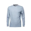 wearever Grey Marl Long Sleeve Crew Neck T-shirt. 