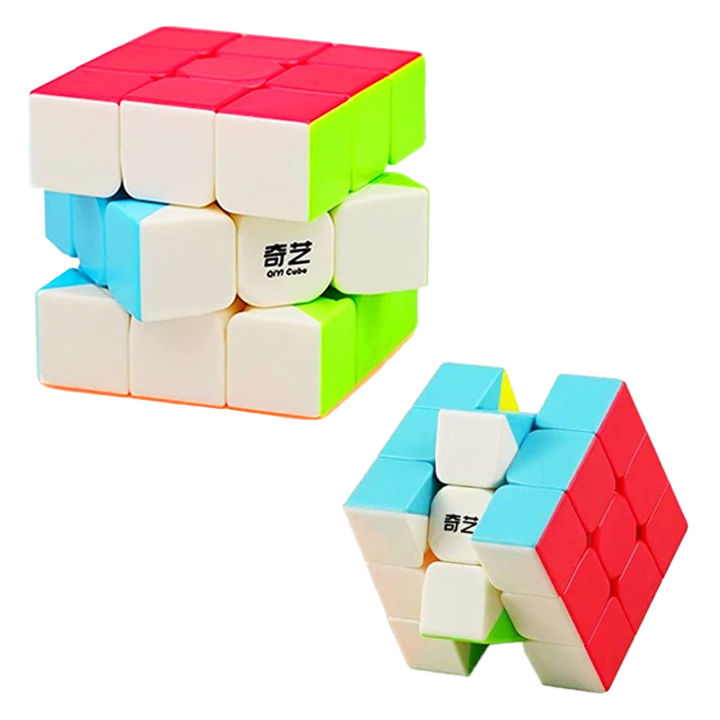 QY%203x3%20Stickerless%20Rubix%20Cube/Magic%20Cube/Rubiks%20Cube%20With%20Storage%20Box%20(Warrior%20S)%20-%20Image%203