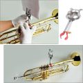 Trumpet Card Holder Marching Clamp-on Lyre Clamp Sheet Music Clip Stand Instrument Holder Trumpet Marching Lyre. 