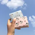 Kawaii Cow Print Wallet Women Short Card Holder Wallet Women Coin Purse Wallet. 