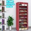 9-LAYER Shoe Rack Dustproof Cover Organizer Up to 27 Pairs Shoerack. 