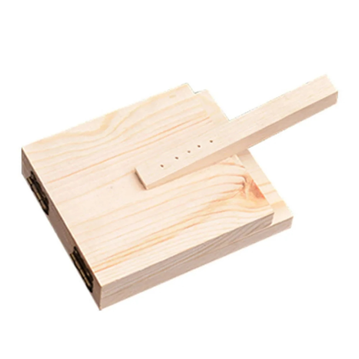 Dumplings Maker Dough Pressing Tool Dumpling Skin Artifact Machine DIY Kitchen Manual Wood Press Mold Kitchen Gadgets B