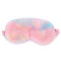 Plush Sleeping Mask Tie Dye Gradient Plush Eye Patch Kids Cute Cat Shading Eye Mask Travel Rest Sleeping Aid Eyepatch. 