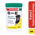Vetzyme Dog Supplement B Plus E 200 Tablets. 