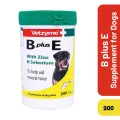Vetzyme Dog Supplement B Plus E 200 Tablets. 