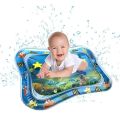 Baby Slapped Pad Kids Water Play Mat Toys Inflatable Tummy Time Leakproof Water Mat Non Toxic Water Play Mat Toys for Boys Girls Infant Toy Fun Activity Crawling Floor Bed for Toddlers Random Design. 