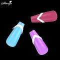 Monja 2 Sheet French Tip Guides Nail Sticker White Manicure Stripe Lines Adhesive Decals Nail Art Diy Professional Tool. 