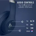 Beats Studio 3 AAA+ Grade (High Copy) Bluetooth 4.0 Wireless Headphone With Mic High-Quality Bass Sound Rechargeable Battery Comfortable Wearing Foldable Blue On-Ear Durable Headphone. 