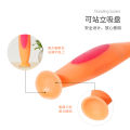 Baby Spoon Baby Eat Learning Training Twist Spoon and Fork Set Newborn Baby Child Tableware Solid Food Bowl Curved Spoon. 