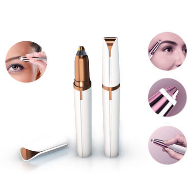 Battery Powered Flawless Eyebrow Trimmer 1×2AA Battery need