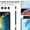 【HOT】 2 In 1 Stylus Pen For Cellphone Tablet Capacitive Touch Pencil For Iphone Samsung Universal Android Phone Drawing Screen Pencil. 