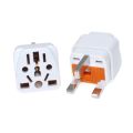 UK Travel Plug Adapter Type G With Fuse Multi-type Conversion Outlet Socket To Singapore Malaysia Power Converter 13A 250V Home Charing Plug 1pcs. 