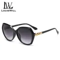 LouisWill Women Sunglasses UV400 Summer Sunglasses Anti Glare Driving Fishing Glasses Vintage Retro Large Frame Summer Sun Glasses Fashion Sunglasses. 