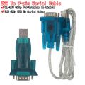 New HL-340 USB to RS232 COM Port Serial PDA 9 pin DB9 Cable Adapter Support Windows7 64. 