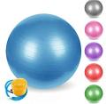 Gym Ball / Yoga Ball - (Aerobic Ball) - 75 Cm - Multicolor. 