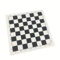 【SmartHorizon】Chessboard PU Leather, Chess Pieces Set Board 43*43cm/16.9*16.9inch Checker Folding Checkers Or Shogi Chess Game Board. 