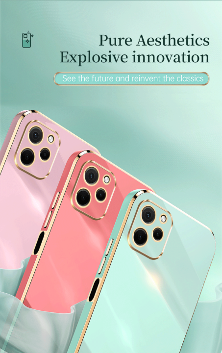 COROGI%20for%20Huawei%20Nova%20Y61%20Back%20Cover%20Luxury%206D%20Plating%20Frame%20Square%20Shiny%20Cases%20Camera%20Lens%20Protection%20Soft%20Silicone%20Protective%20Phone%20Case%20for%20Girl%20Boy%20-%20Image%209