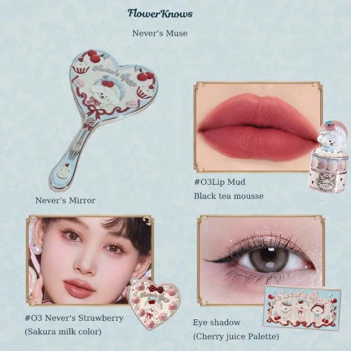 Flower%20Knows%20Never's%20Shop%20Collection%20All%20In%20Make%20Up%20Sets%20Cosmetics%20Full%20Set%20Lip%20Mud%20Blusher%20Eye%20Shadow%20Makeup%20Kit%20Professional%20-%20Image%207