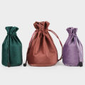Jewelry Flannel Drawstring Bags Round Bottom Wedding Party Christmas Gift Pouch Package Display 6x12/9x14/13x18/10x34cm. 