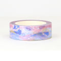 NEW 1X 10M Deco Blue & Pink Galaxy Cloud Silver Stars Washi Tape for Scrapbooking Planner Masking Tape Kawaii Papeleria. 