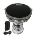 Darbuka with Bag and 2 Egg Shakers/ Chal - 1 Year Warranty — 8'' 9'' Aluminium Darbuka Tunable All-Weather Synthetic Head, Darbak Fine Tuned Darbag Doumbek Congo Bongo Kongo Drum Percussion instrument. 