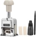 Deli Automatic Numbering Machine- 6-digit numbering stamp system. 