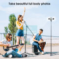 DoomHot Selfie Stick Tripod Aluminum Alloy Selfie Stick With Fill Light Selfie Stick Tripod with Remote Mini Extendable Selfie Stick 360° Rotation Phone Stand Holder. 