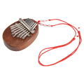LKPCIGCXM Mini Kalimba 8 Keys Thumb Piano Great Sound Finger Keyboard Musical Instrument. 